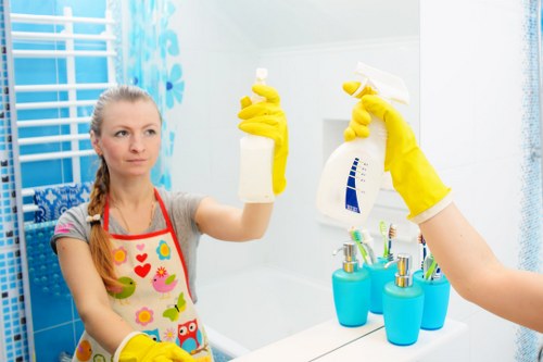 Construction dust removal and post-renovation cleaning in a W1W property