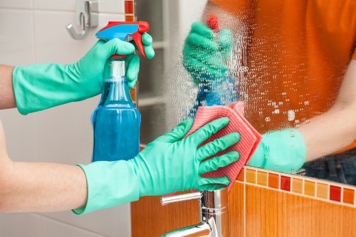 Professional upholstery cleaning for a sofa in W1W