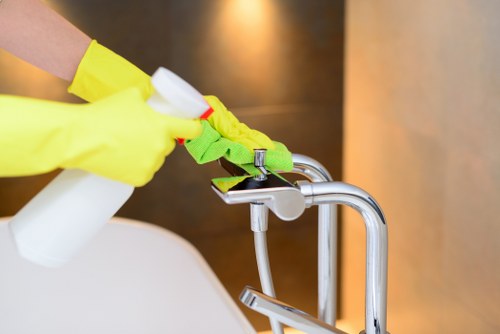 Office cleaning service for a business premises in W1W